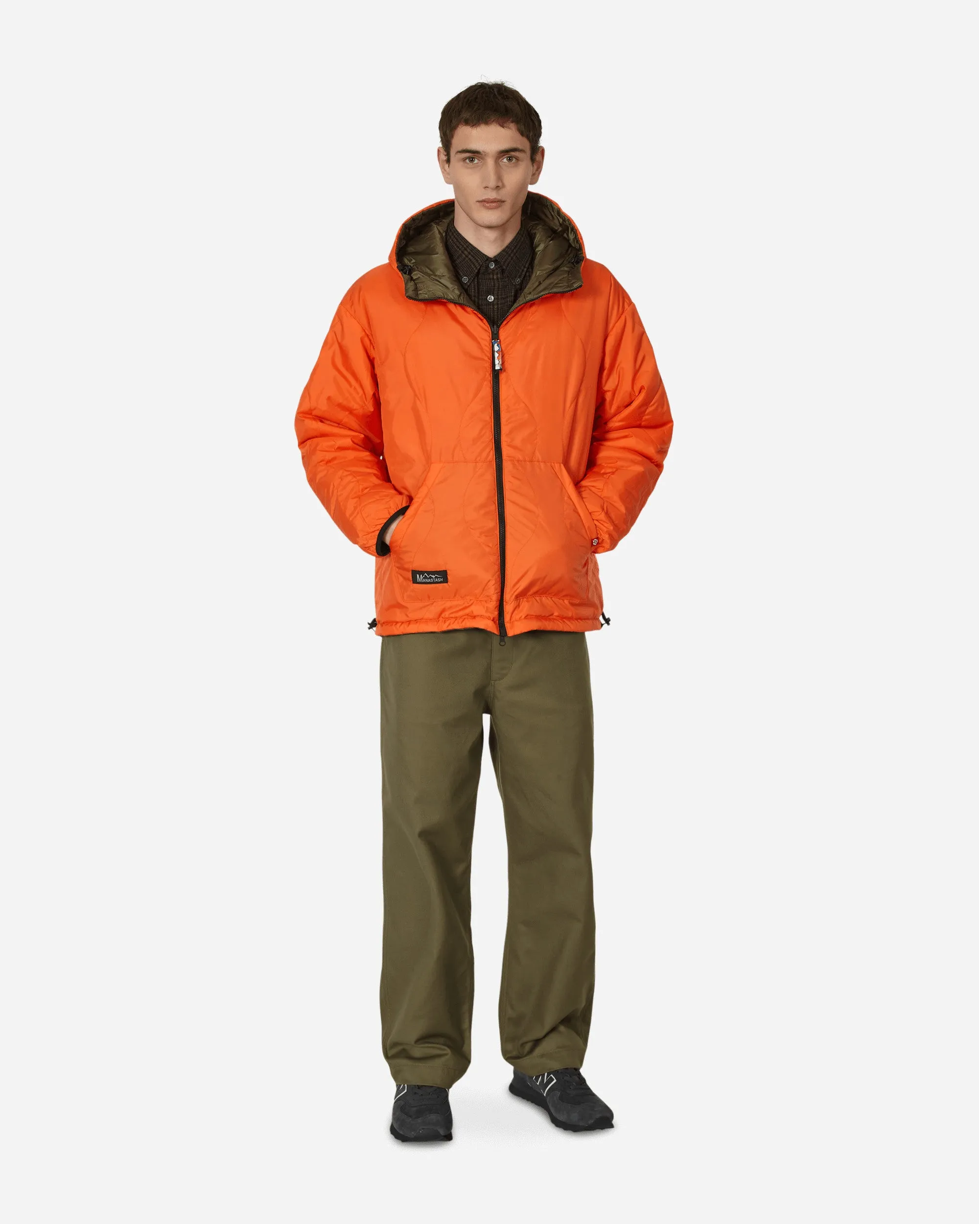 Y2K Reversible Hooded Jacket Green