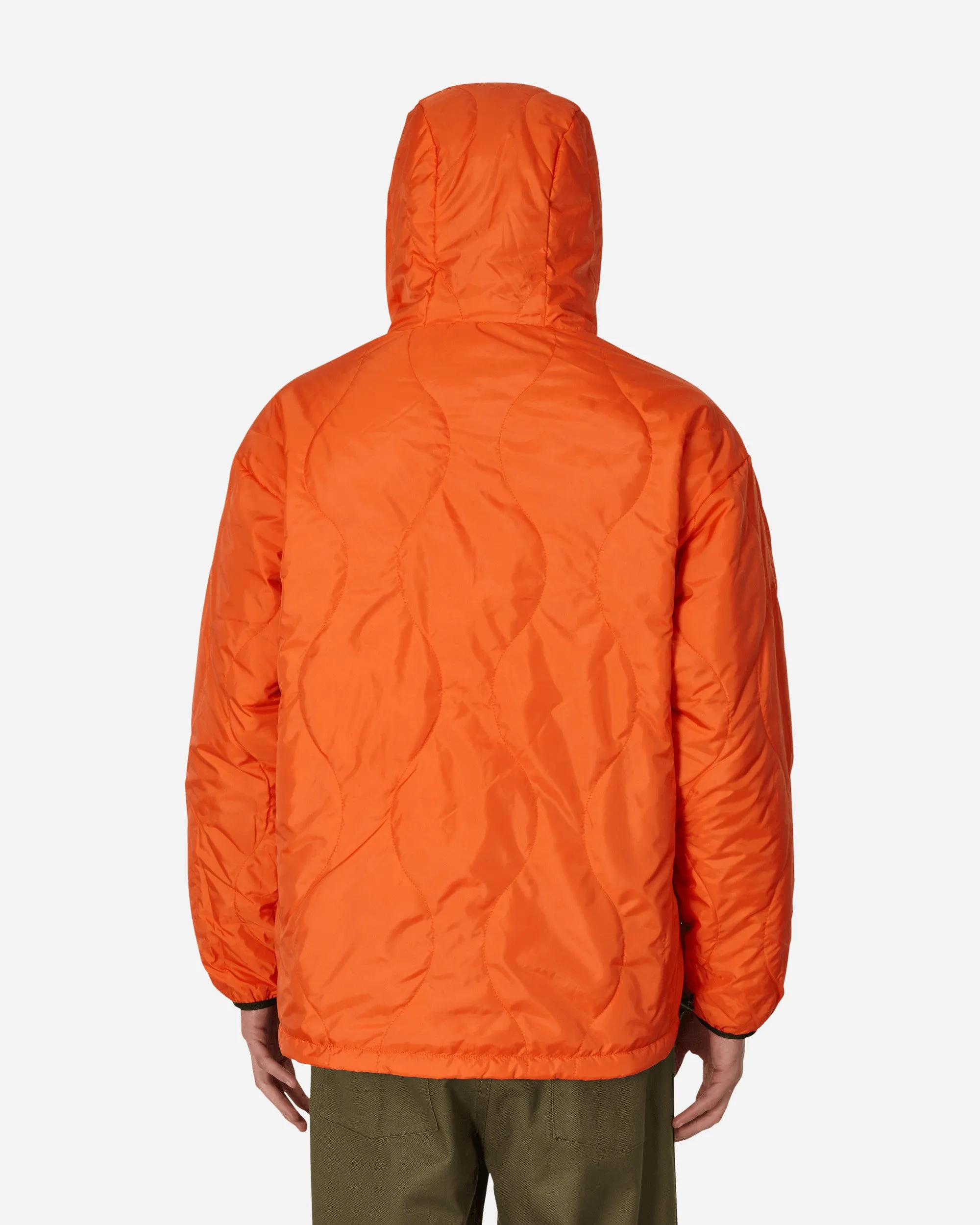 Y2K Reversible Hooded Jacket Green