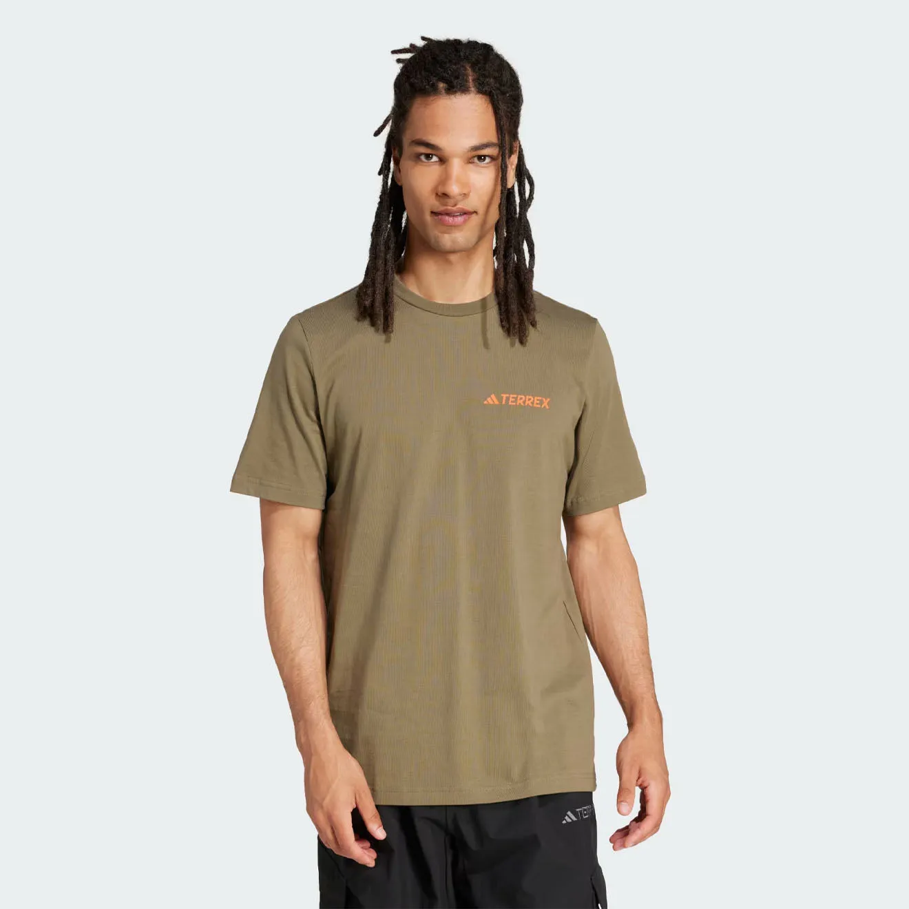 Adidas Terrex Graphic T-Shirt Olive Strata