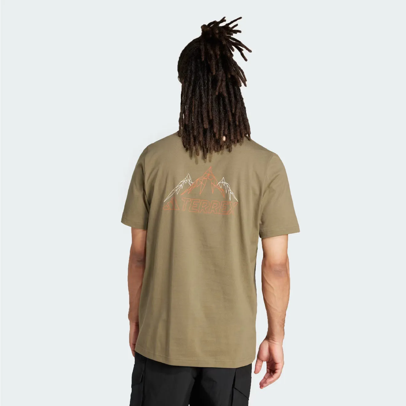 Adidas Terrex Graphic T-Shirt Olive Strata