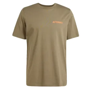 Adidas Terrex Graphic T-Shirt Olive Strata