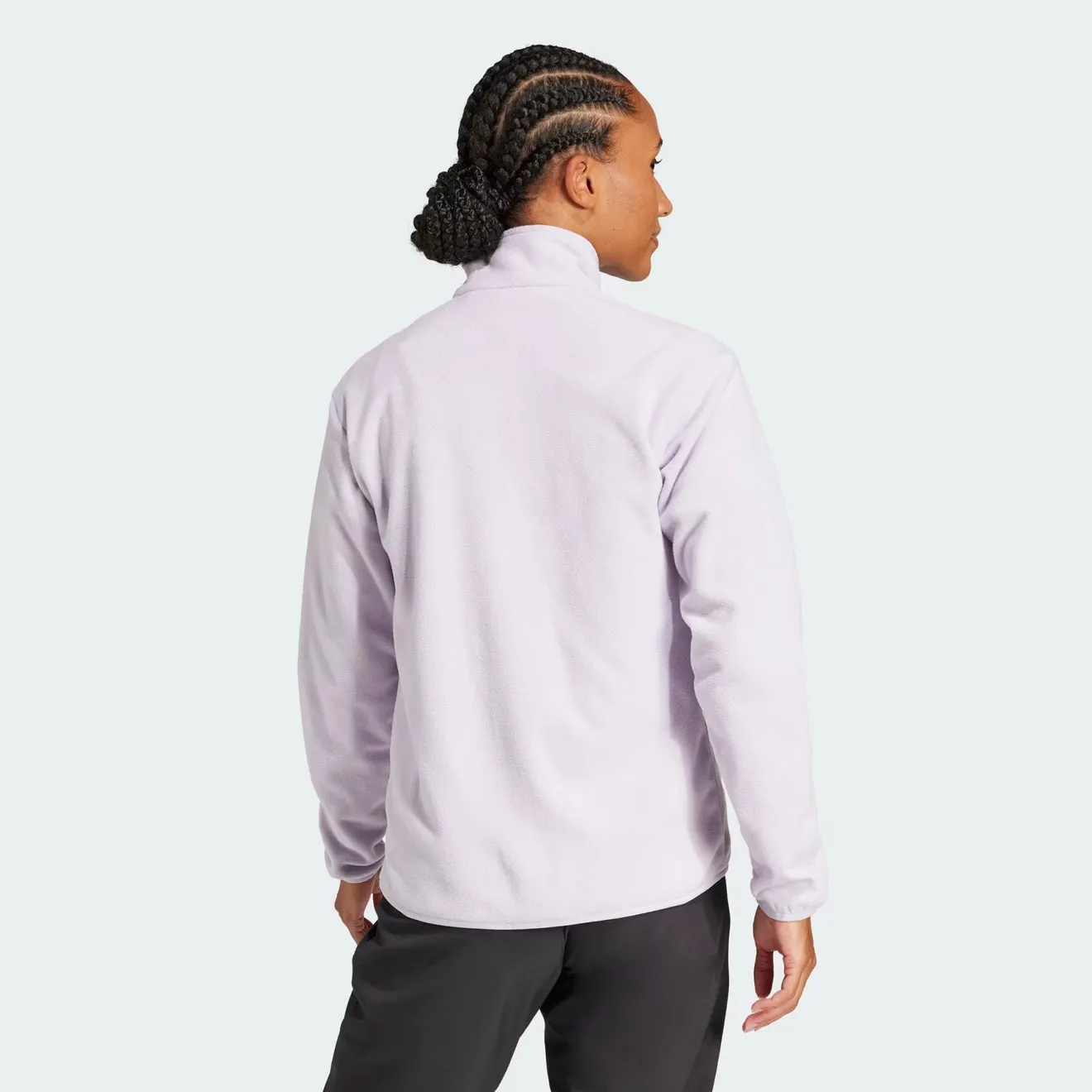Adidas Terrex Womens Multi Essentials Full-Zip Fleece Jacket Sildaw