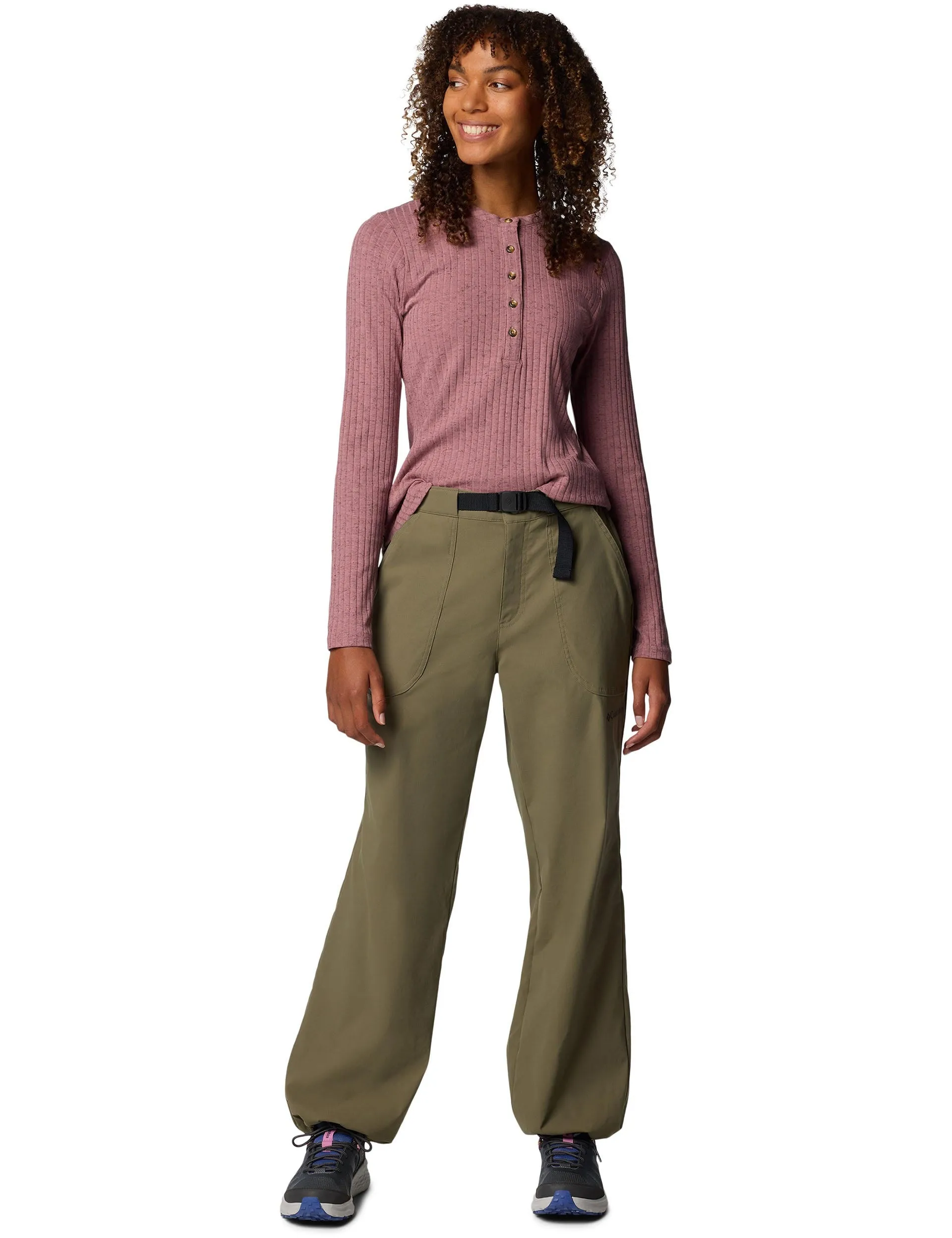 Brea Falls Hiking Trousers - Stone Green