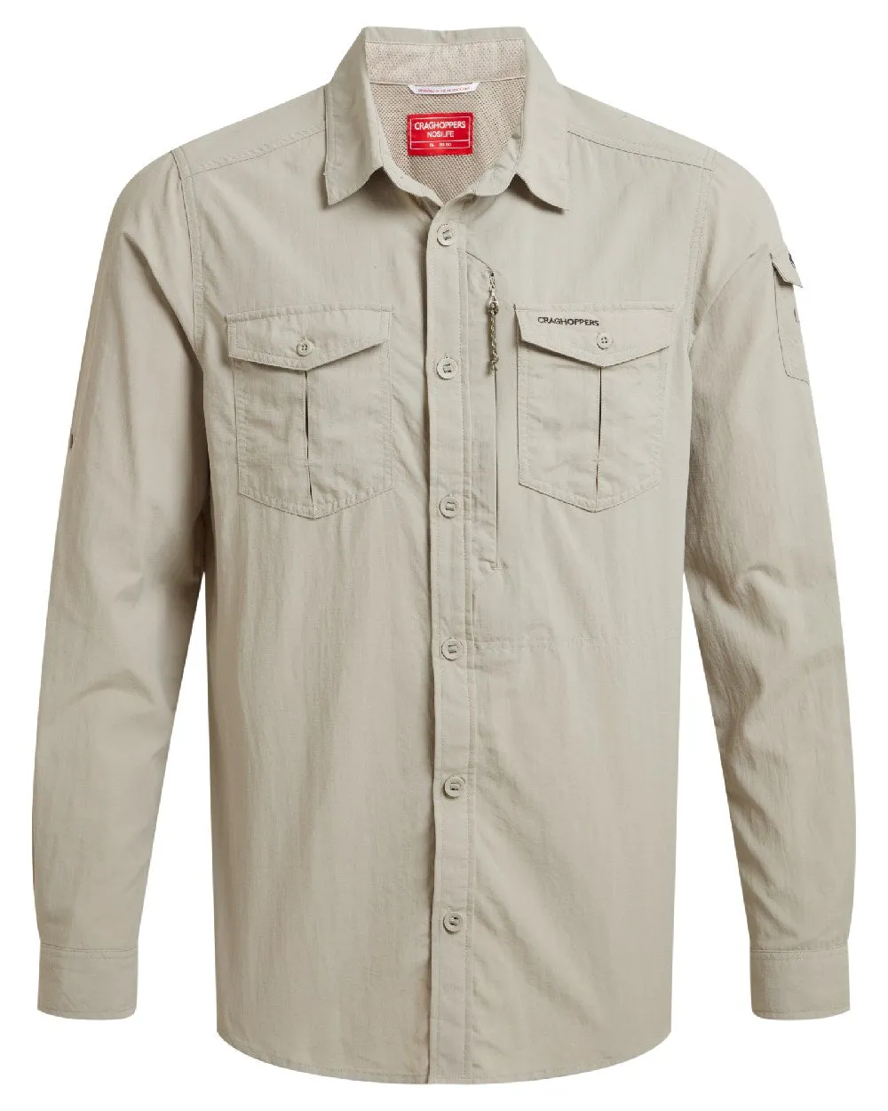Craghoppers Mens NosiLife Adventure Long Sleeved Shirt III