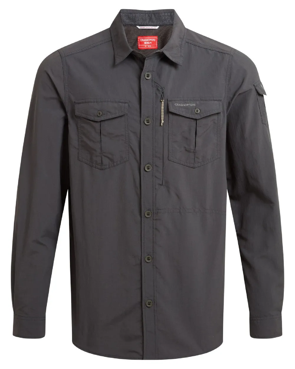 Craghoppers Mens NosiLife Adventure Long Sleeved Shirt III