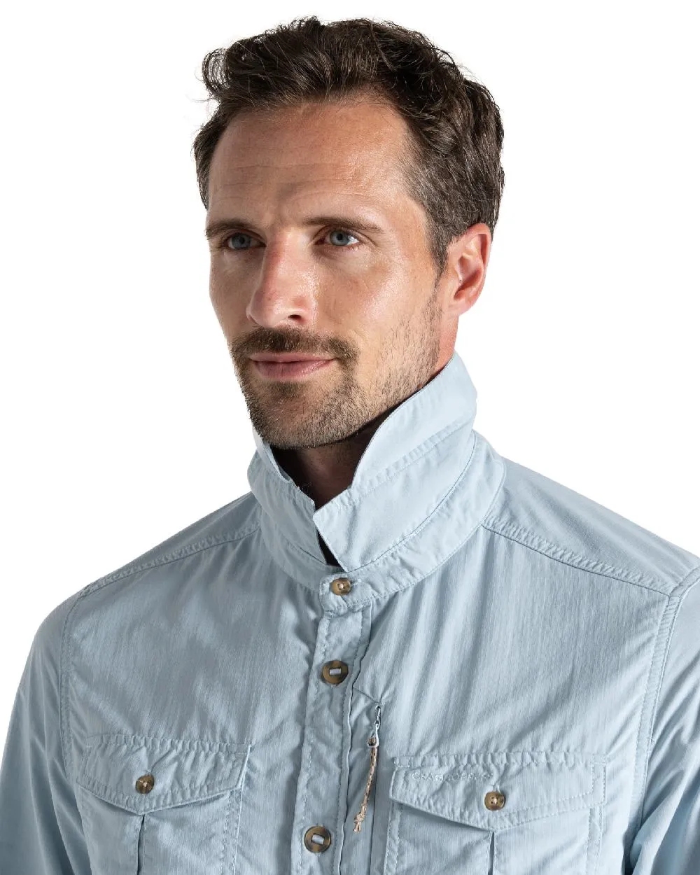 Craghoppers Mens NosiLife Adventure Long Sleeved Shirt III