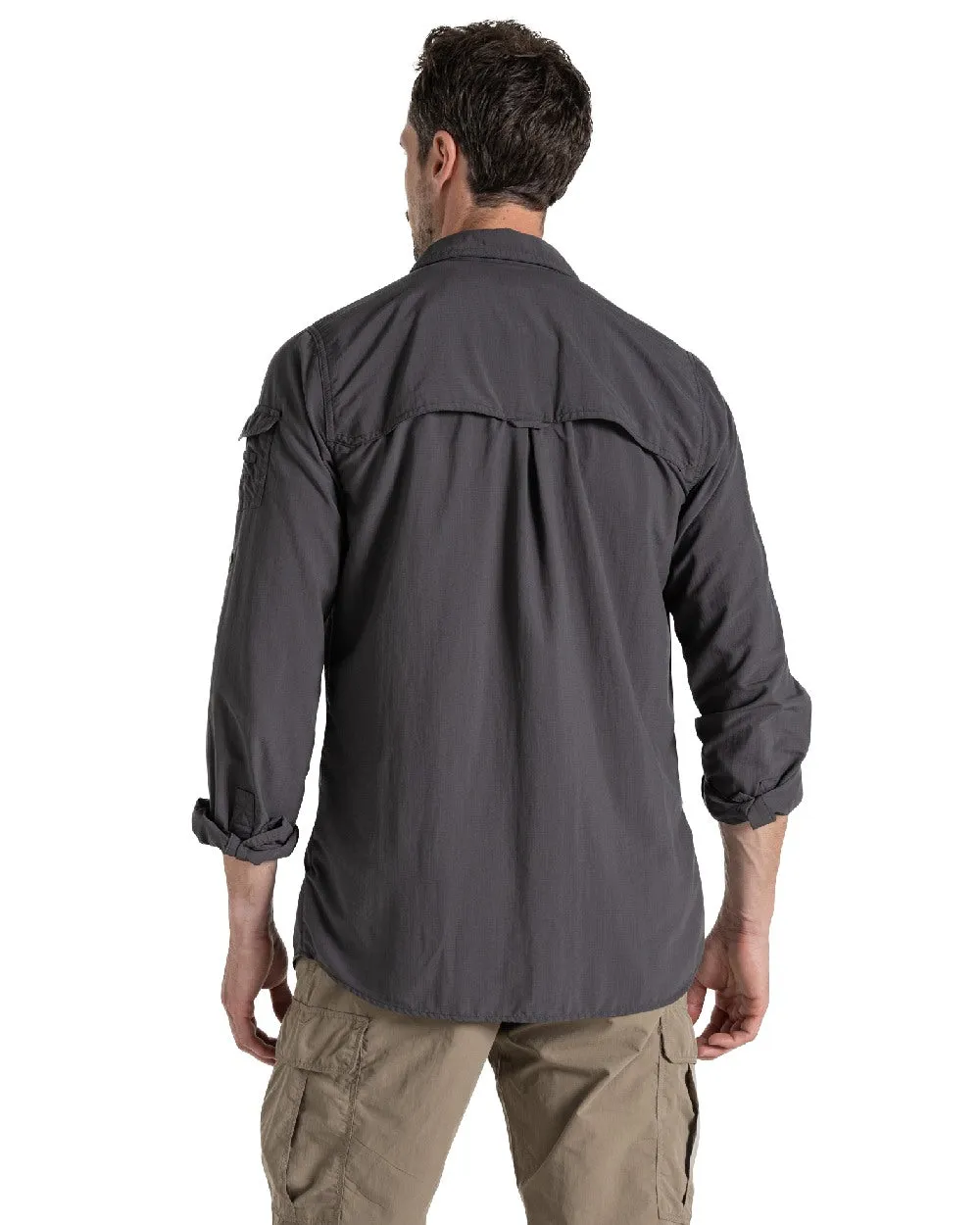 Craghoppers Mens NosiLife Adventure Long Sleeved Shirt III