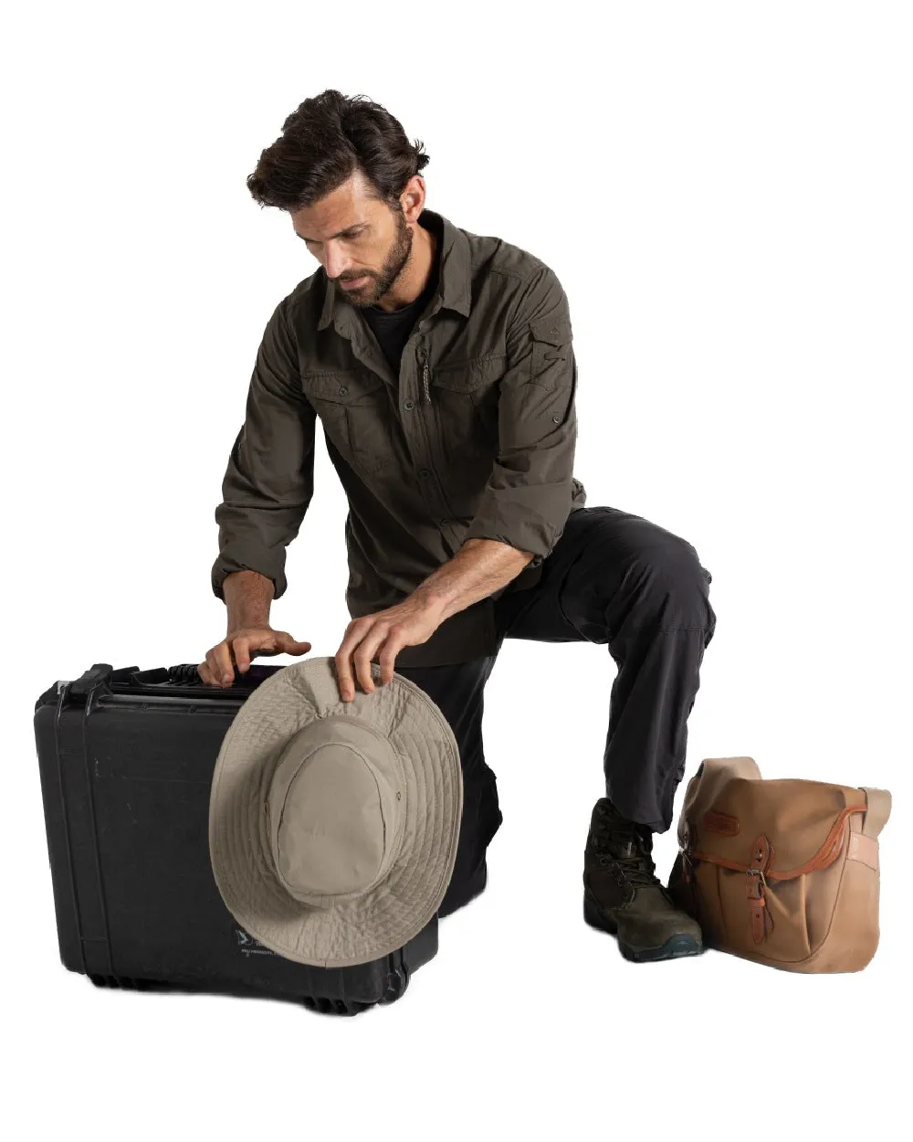 Craghoppers Mens NosiLife Adventure Long Sleeved Shirt III