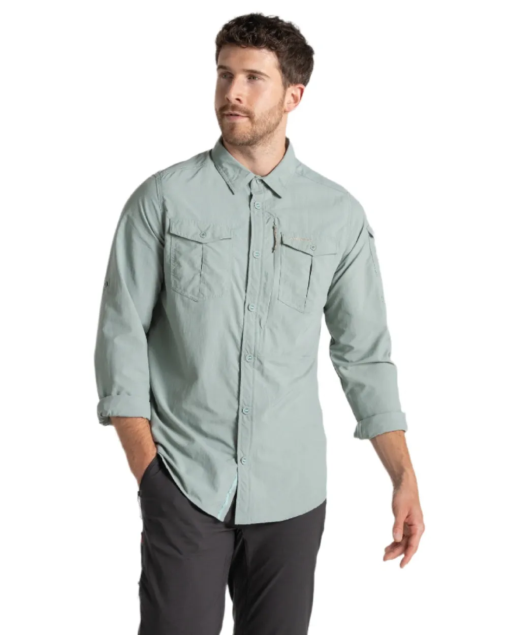Craghoppers Mens NosiLife Adventure Long Sleeved Shirt III