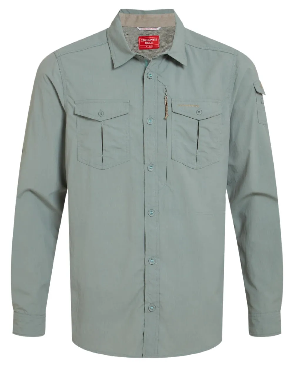 Craghoppers Mens NosiLife Adventure Long Sleeved Shirt III