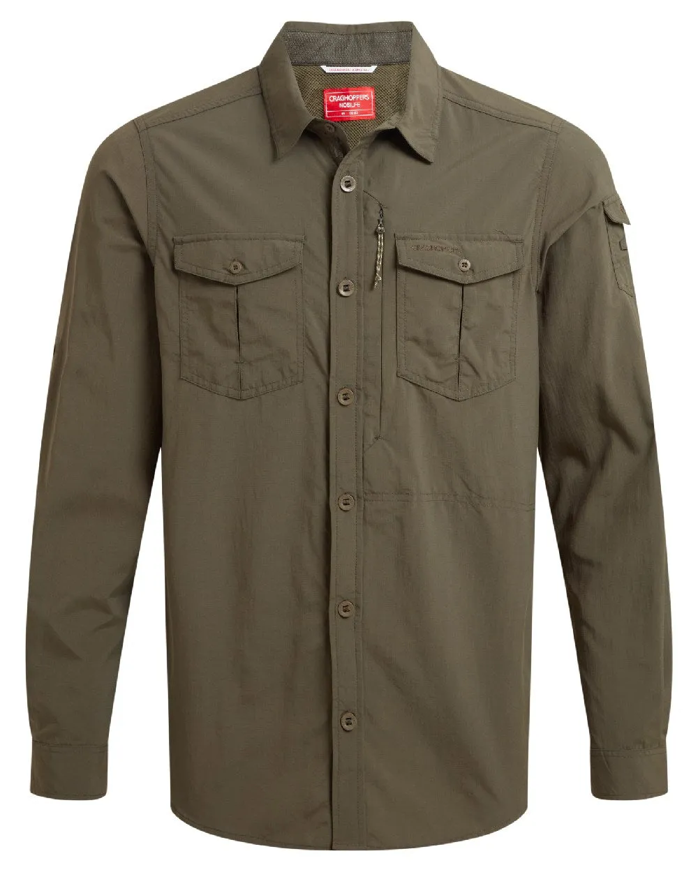 Craghoppers Mens NosiLife Adventure Long Sleeved Shirt III