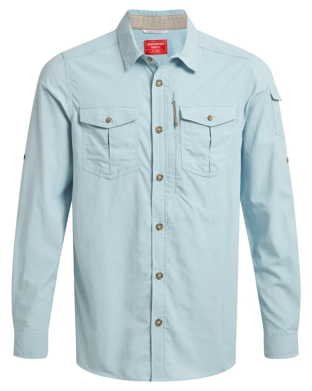 Craghoppers Mens NosiLife Adventure Long Sleeved Shirt III