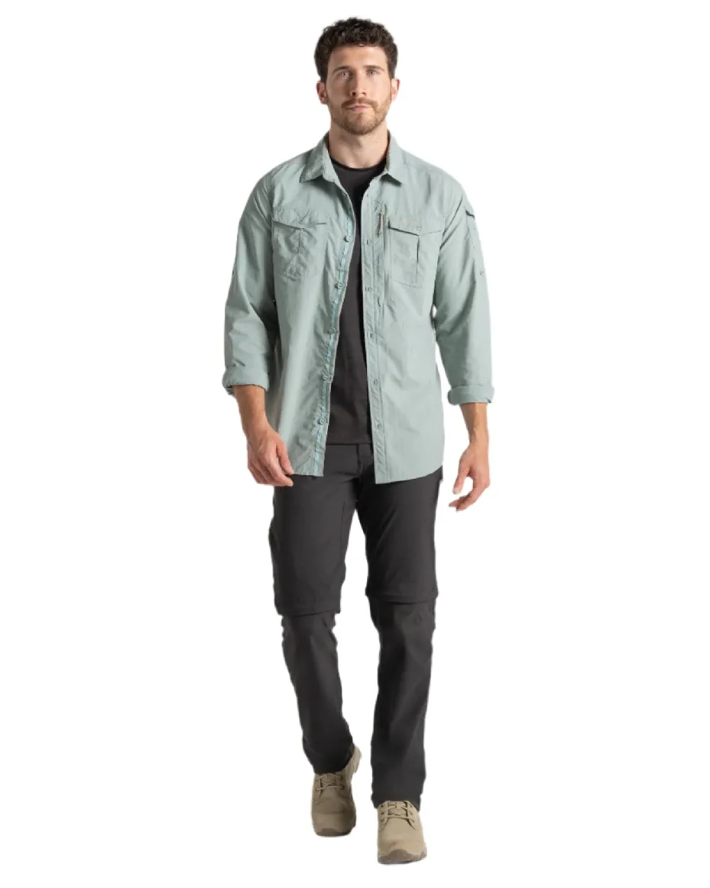 Craghoppers Mens NosiLife Adventure Long Sleeved Shirt III