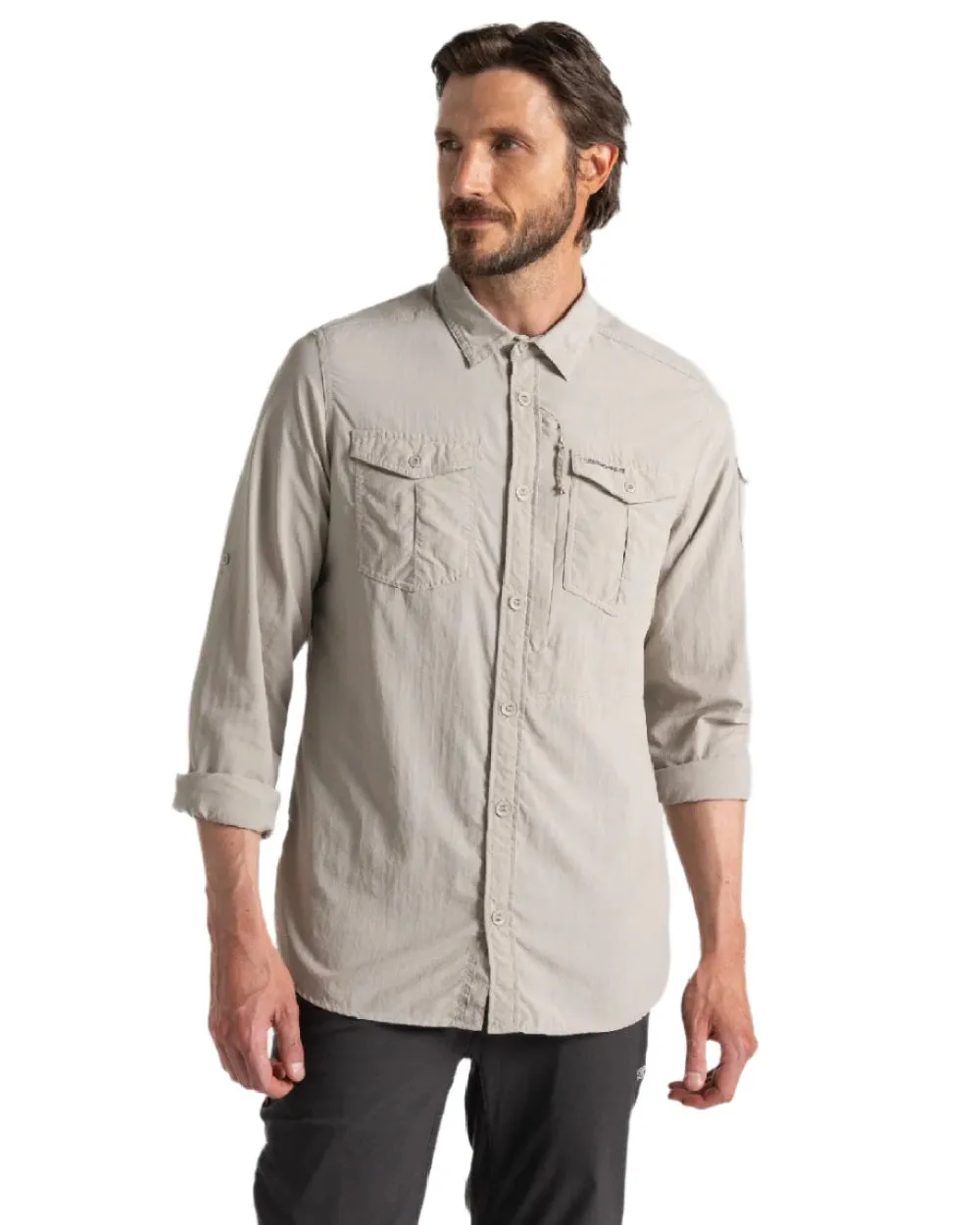 Craghoppers Mens NosiLife Adventure Long Sleeved Shirt III