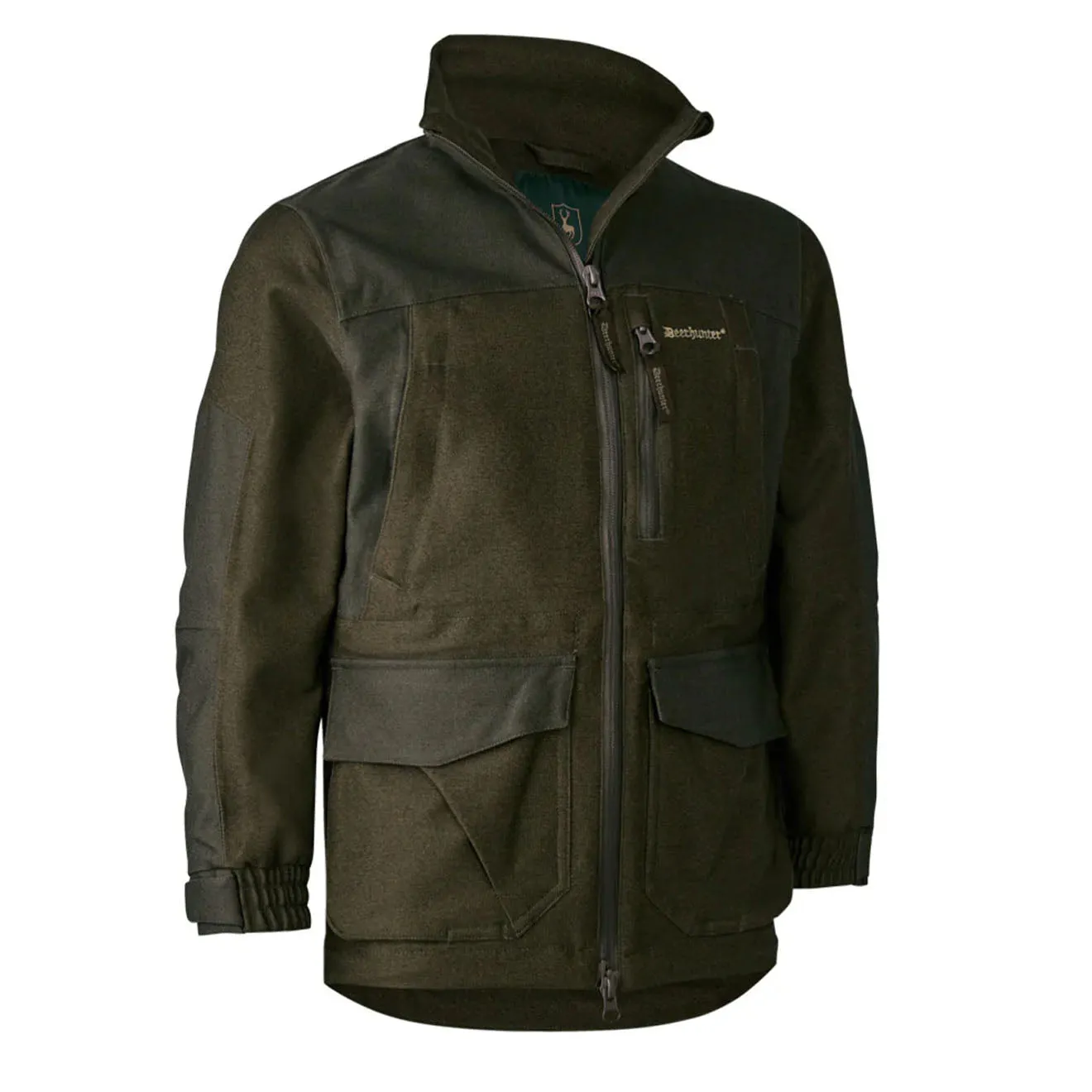 Deerhunter Youth Chasse Jacket Olive Night Melange