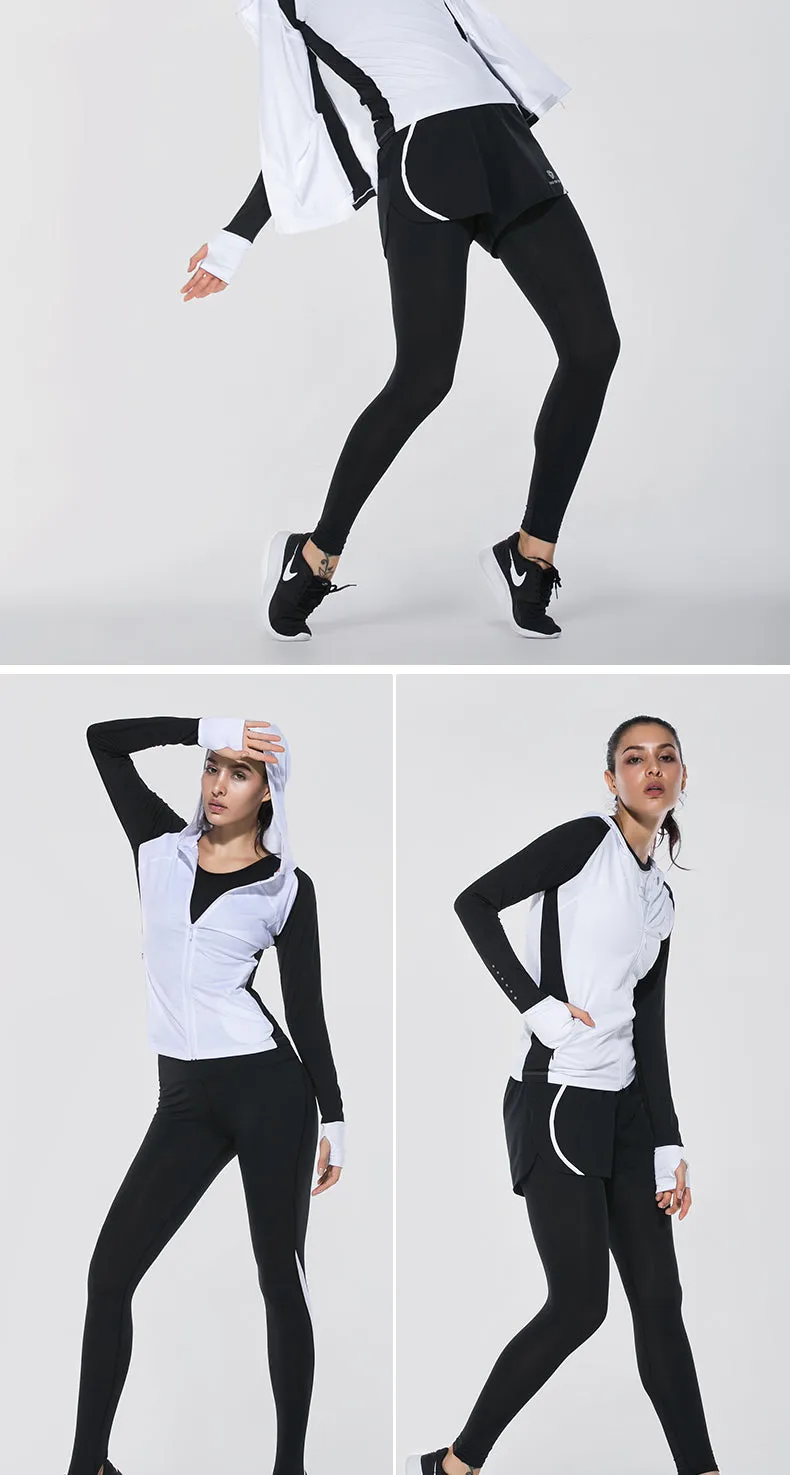 Fanceey Women's Sport Fitness Gym Jacket
