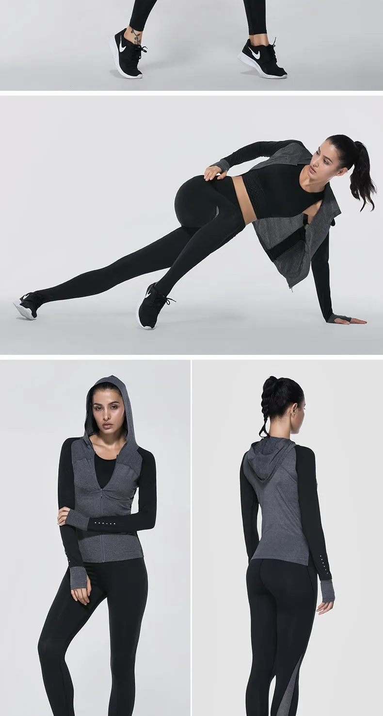 Fanceey Women's Sport Fitness Gym Jacket