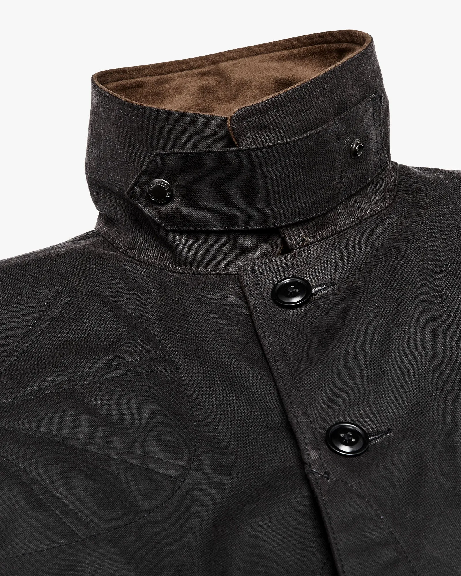 Filson Tin Cloth Hunting Jacket - Cinder