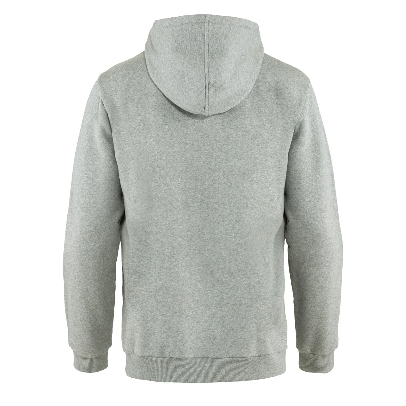 Fjallraven Logo Hoodie Grey Melange