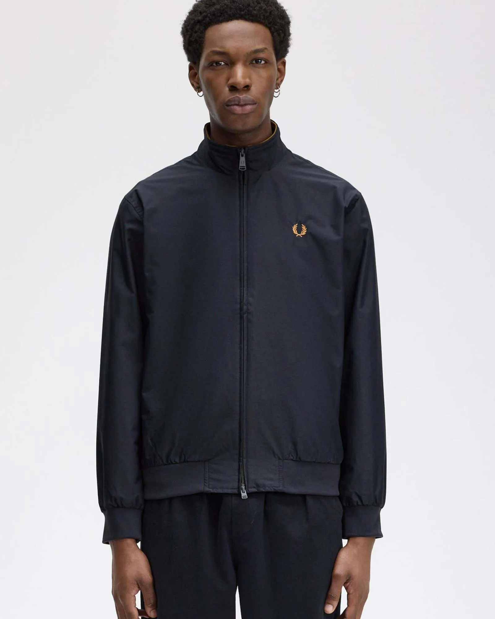 Fred Perry Brentham Jacket - Navy