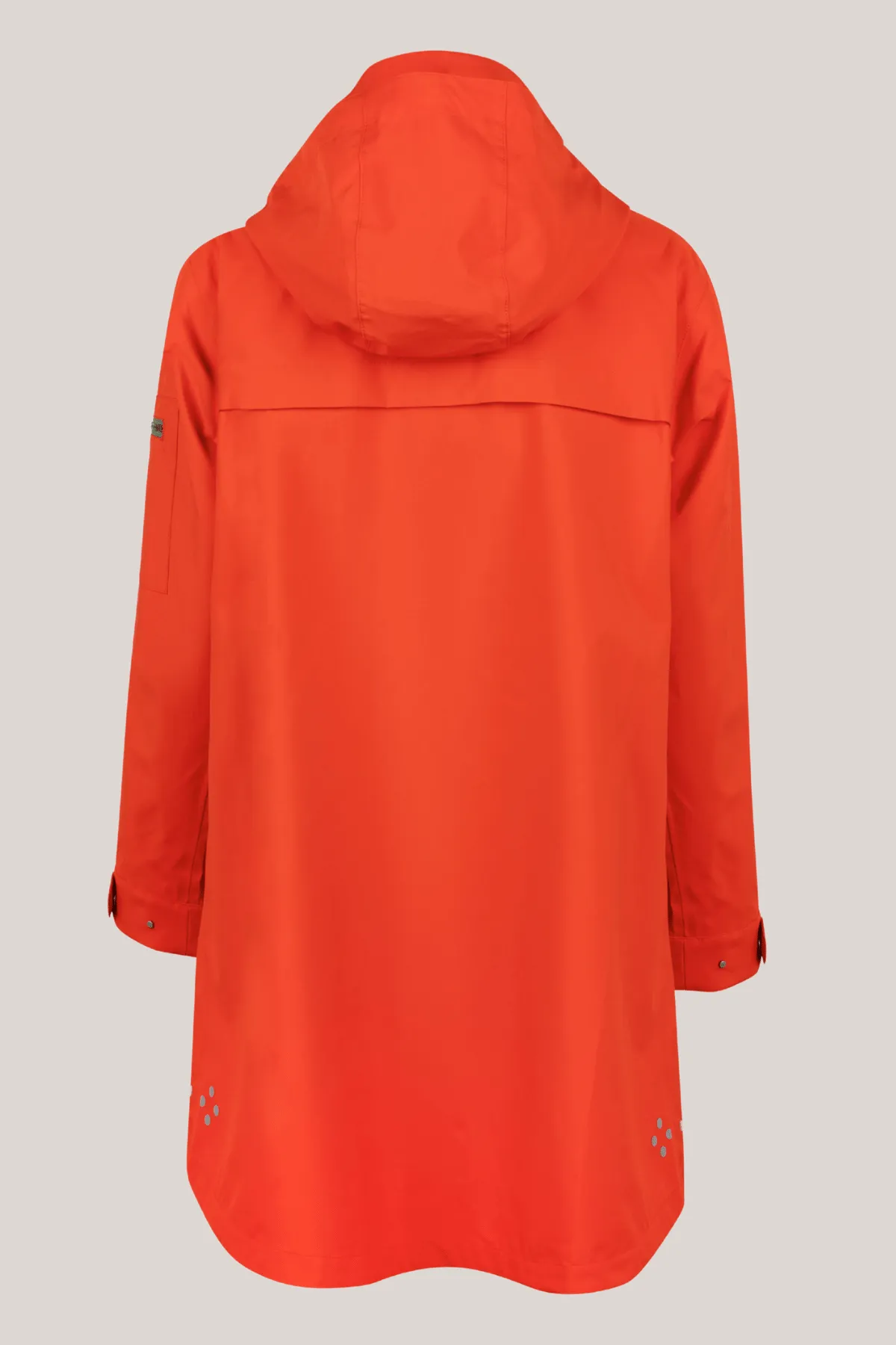 HALLIE Raincoat with Taped Seams, Detachable Hood & Zip Pockets