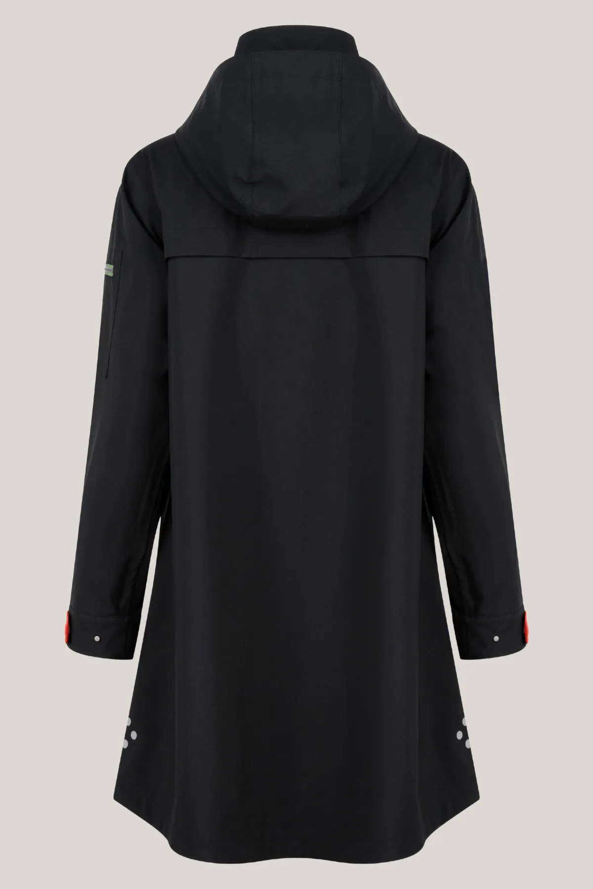HALLIE Raincoat with Taped Seams, Detachable Hood & Zip Pockets