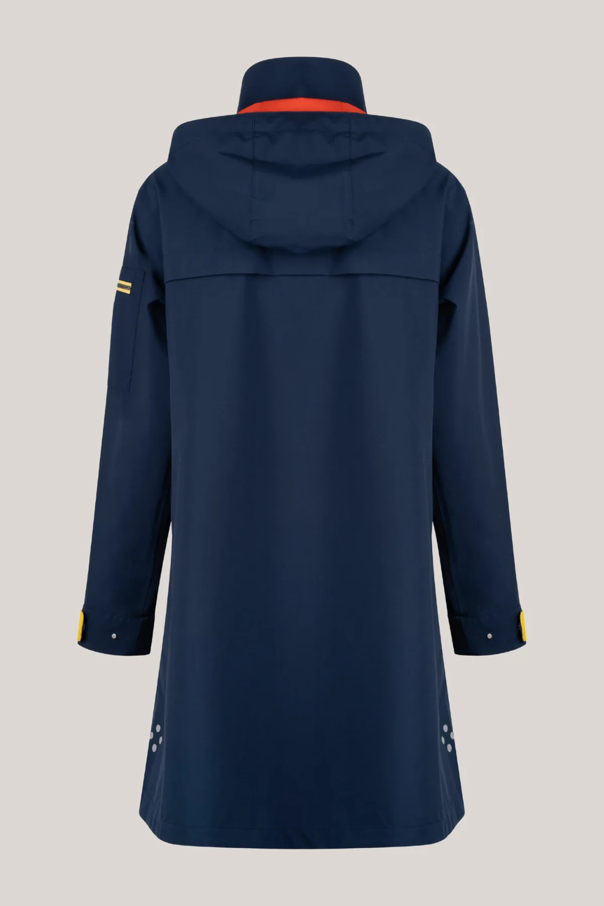 HALLIE Raincoat with Taped Seams, Detachable Hood & Zip Pockets