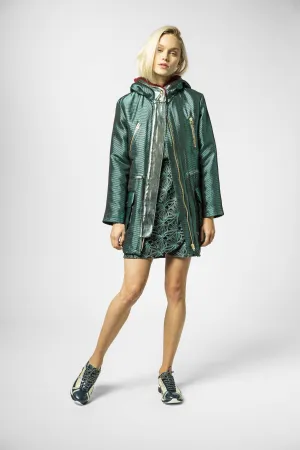 Jacobs parka in emeraude ottoman