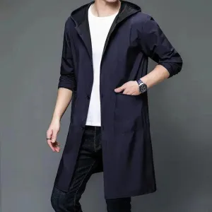 Men's Hooded Waterproof Raincoat