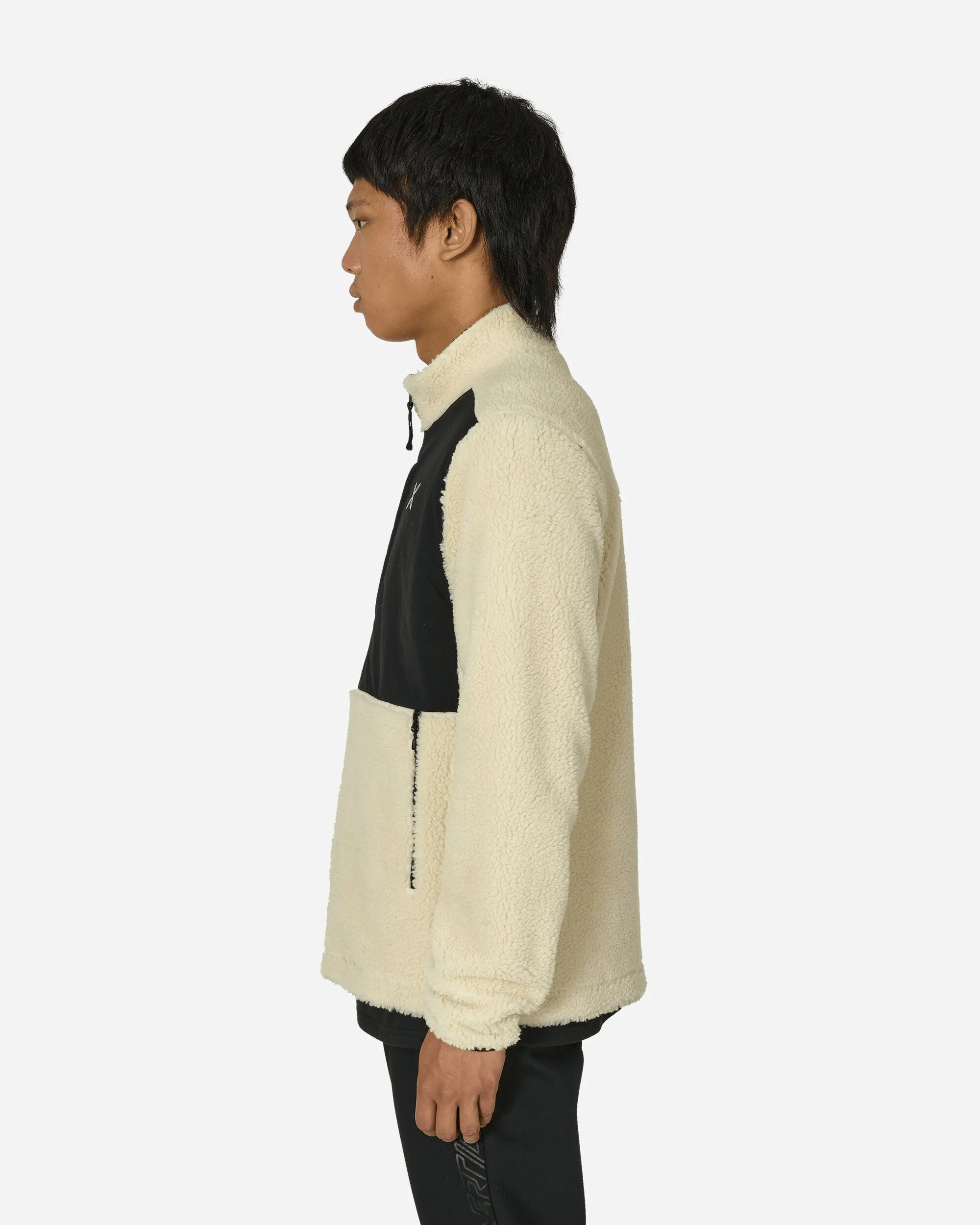 Sherpa Ripstop Jacket Cream White