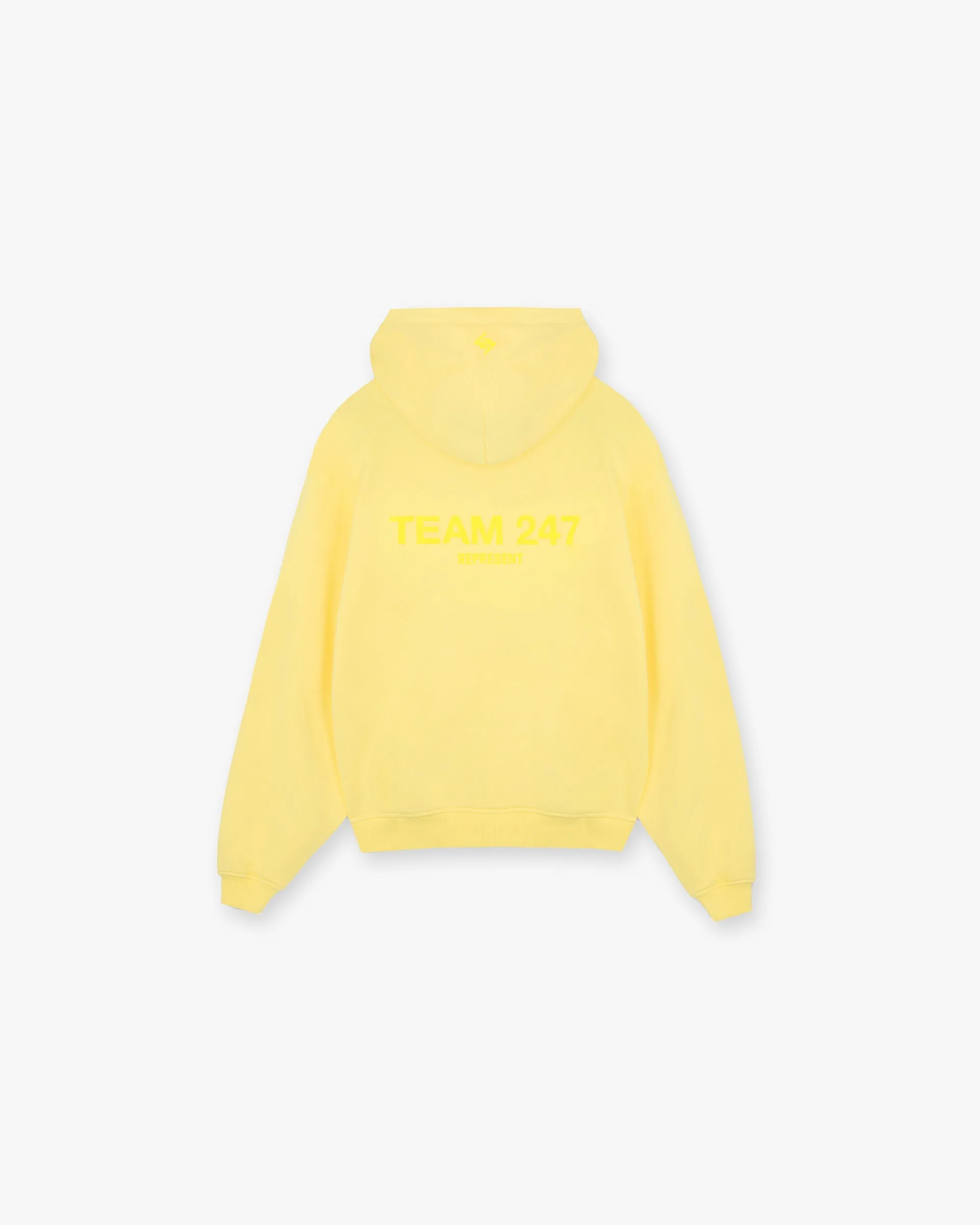 Team 247 Oversized Hoodie - Lemon