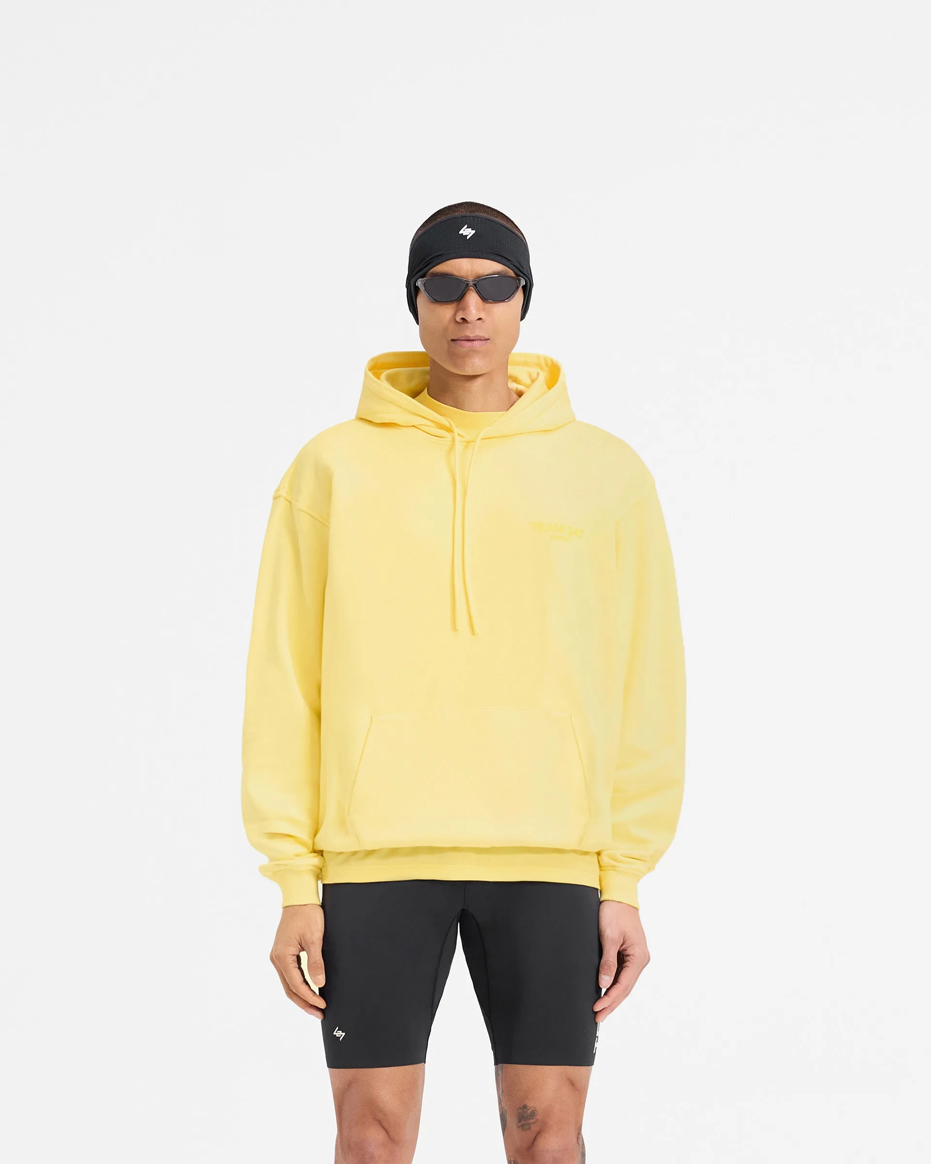 Team 247 Oversized Hoodie - Lemon