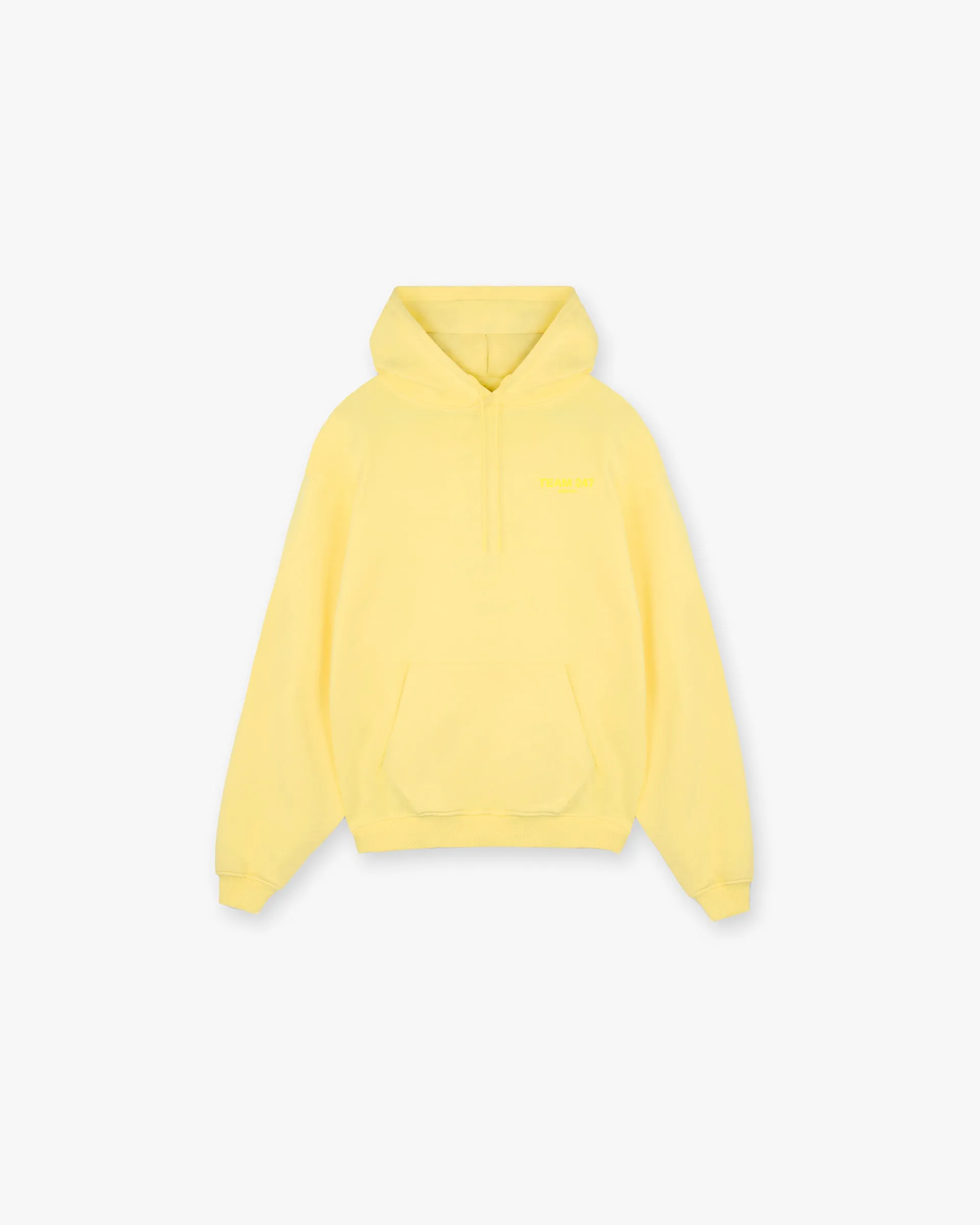 Team 247 Oversized Hoodie - Lemon