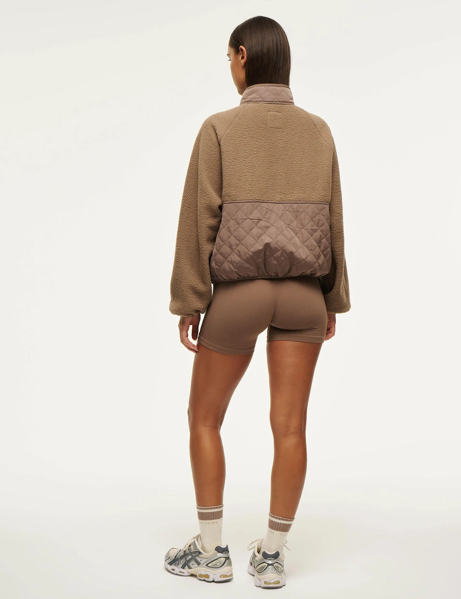 Technique Quilt Jacket - Fossil