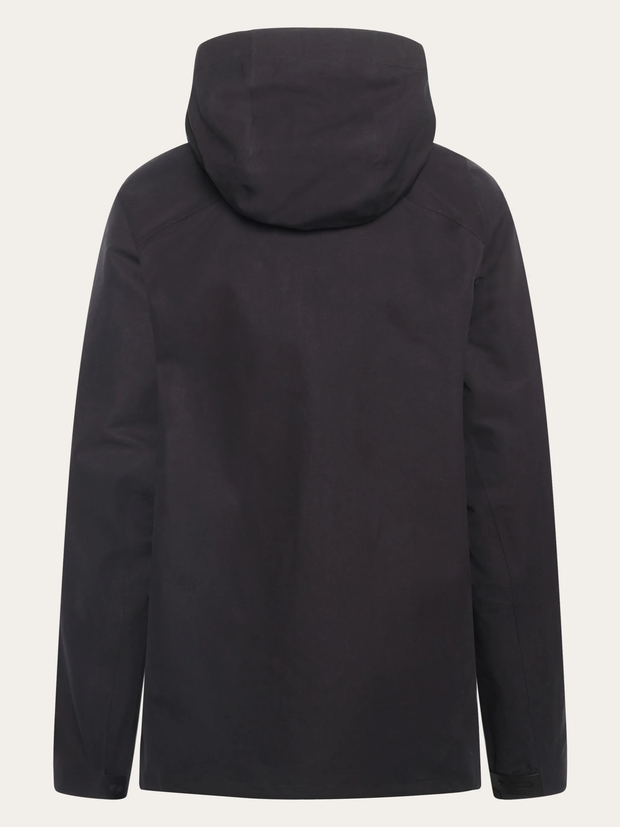 Vent Canvas 270 shell jacket - GOTS/Vegan - Black Jet