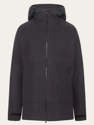 Vent Canvas 270 shell jacket - GOTS/Vegan - Black Jet