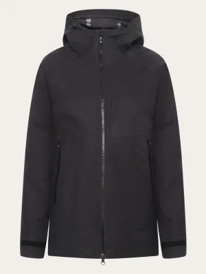 Vent Canvas 270 shell jacket - GOTS/Vegan - Black Jet