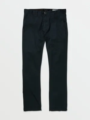 Volcom Frickin Modern Stretch Chino Men's Pants Dark Navy Volcom