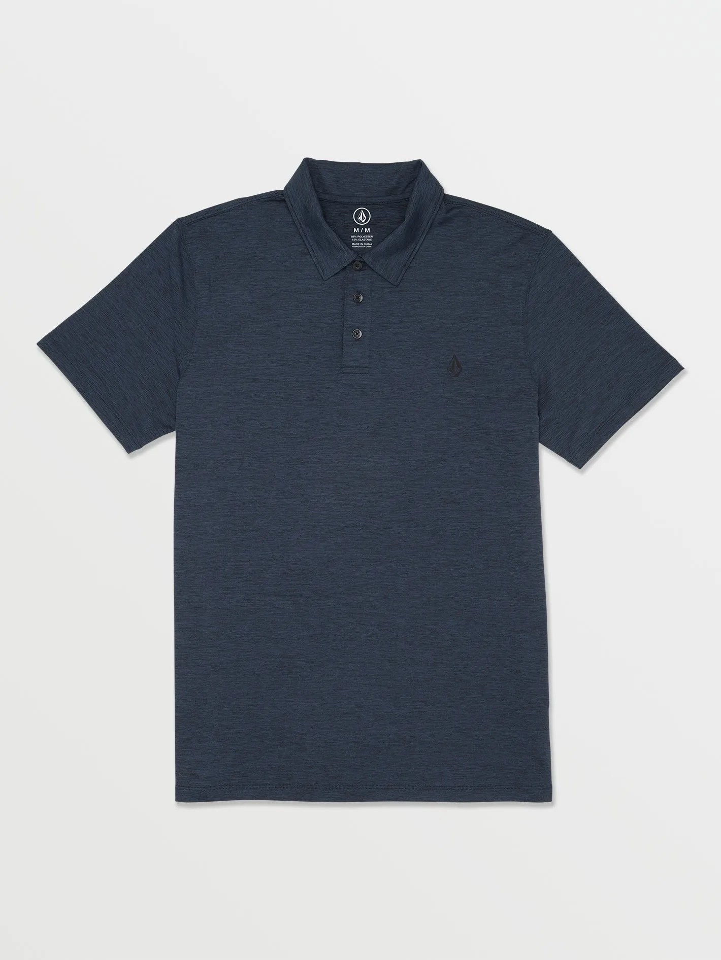 Volcom Hazard Pro Polo Men's Short Sleeve Shirt Navy Heather Volcom