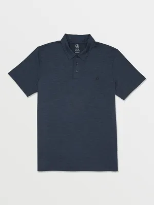 Volcom Hazard Pro Polo Men's Short Sleeve Shirt Navy Heather Volcom