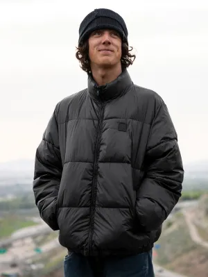 Volcom Walltz Reversible Men's Jacket Black White Volcom