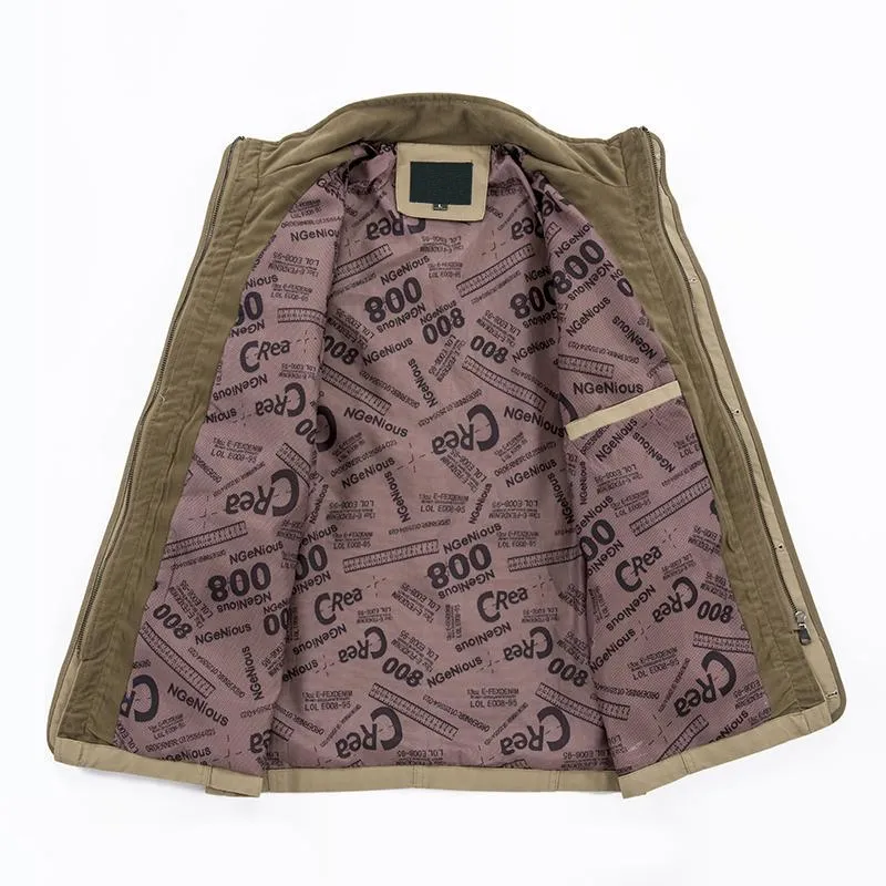 West Louis™ Men Jaqueta Coat Fashion
