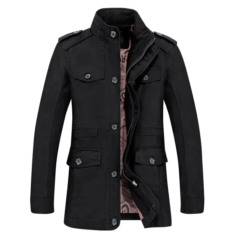 West Louis™ Men Jaqueta Coat Fashion